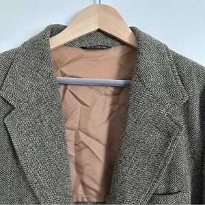 BANANA REPUBLIC Vintage Herringbone Blazer - Tan